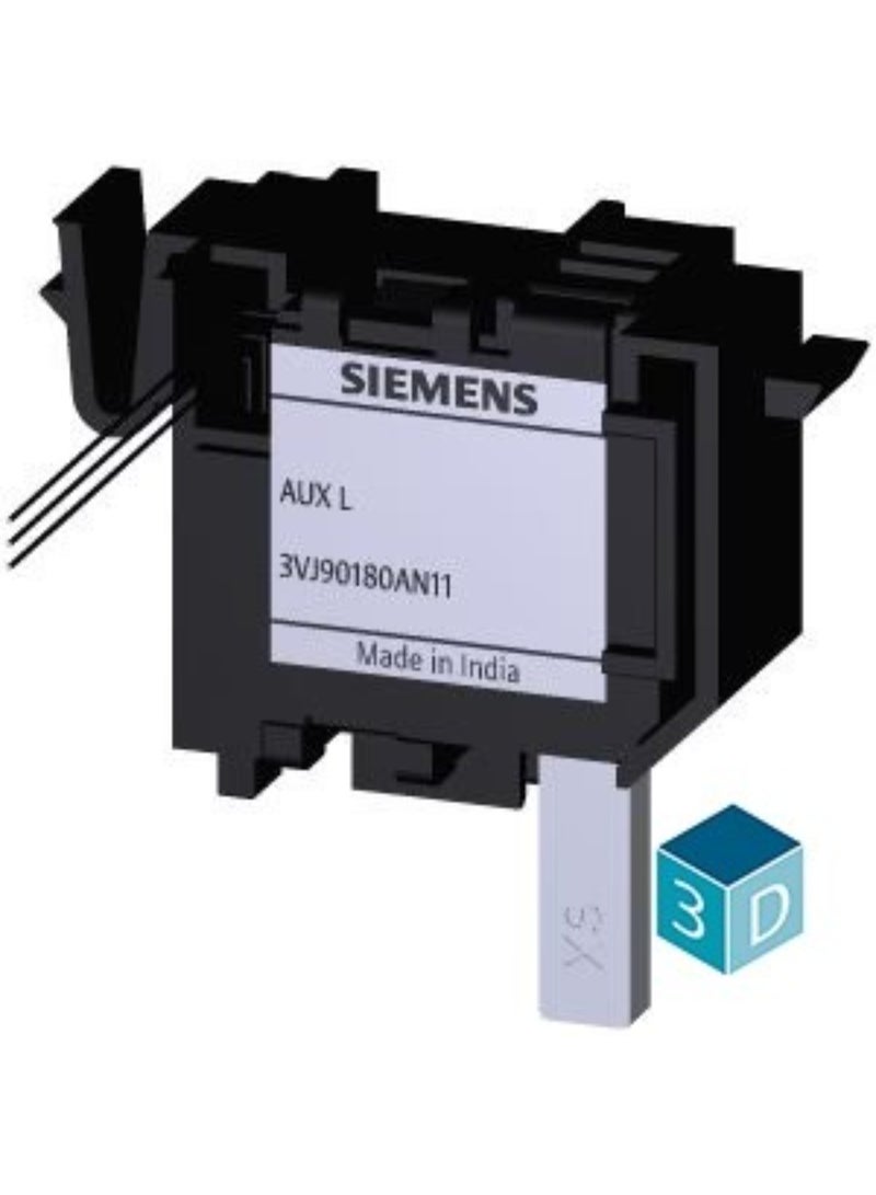 Siemens Auxiliary Switch – ACC- Accessory for 3VJ9 IEC Framesize 3VJ10 125A ( 3VJ9018-0AN11) - Image 2